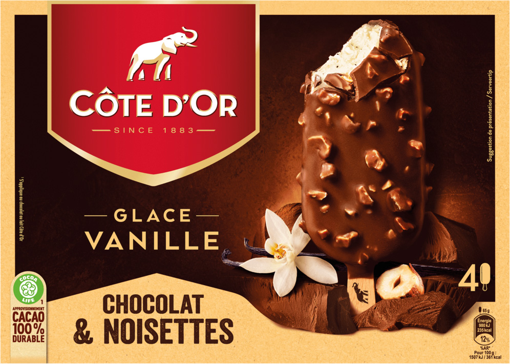 BATONNETS CREME GLACEE COTE D'OR