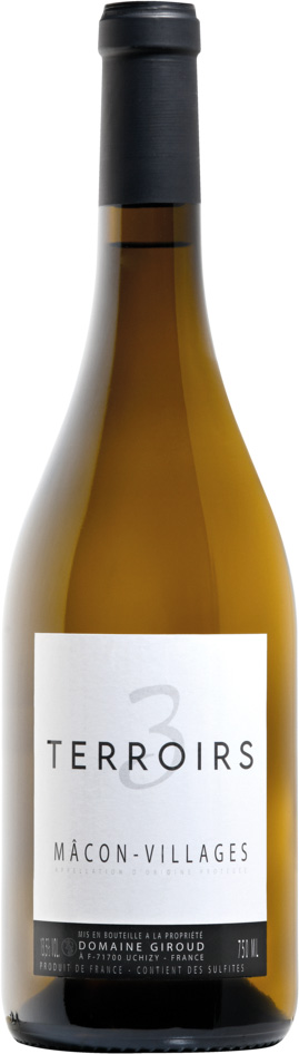 MÂCON-VILLAGES AOP BLANC DOMAINE GIROUD 3 TERROIRS 2023