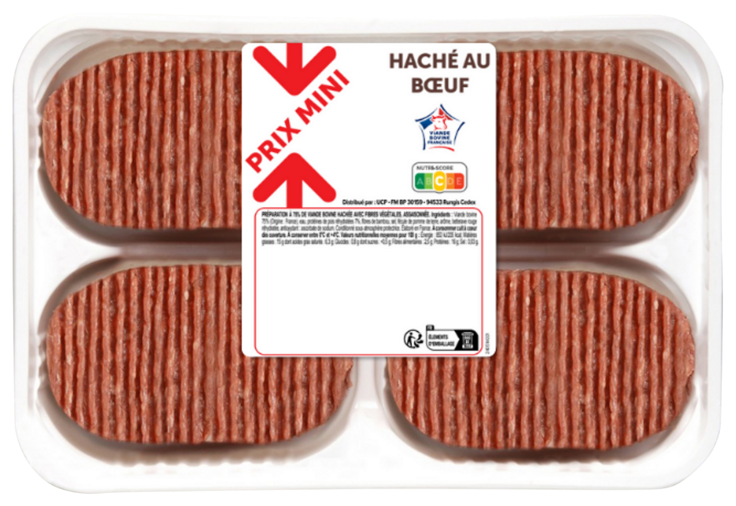 HACHE AU BOEUF PROTEINE PRIX MINI