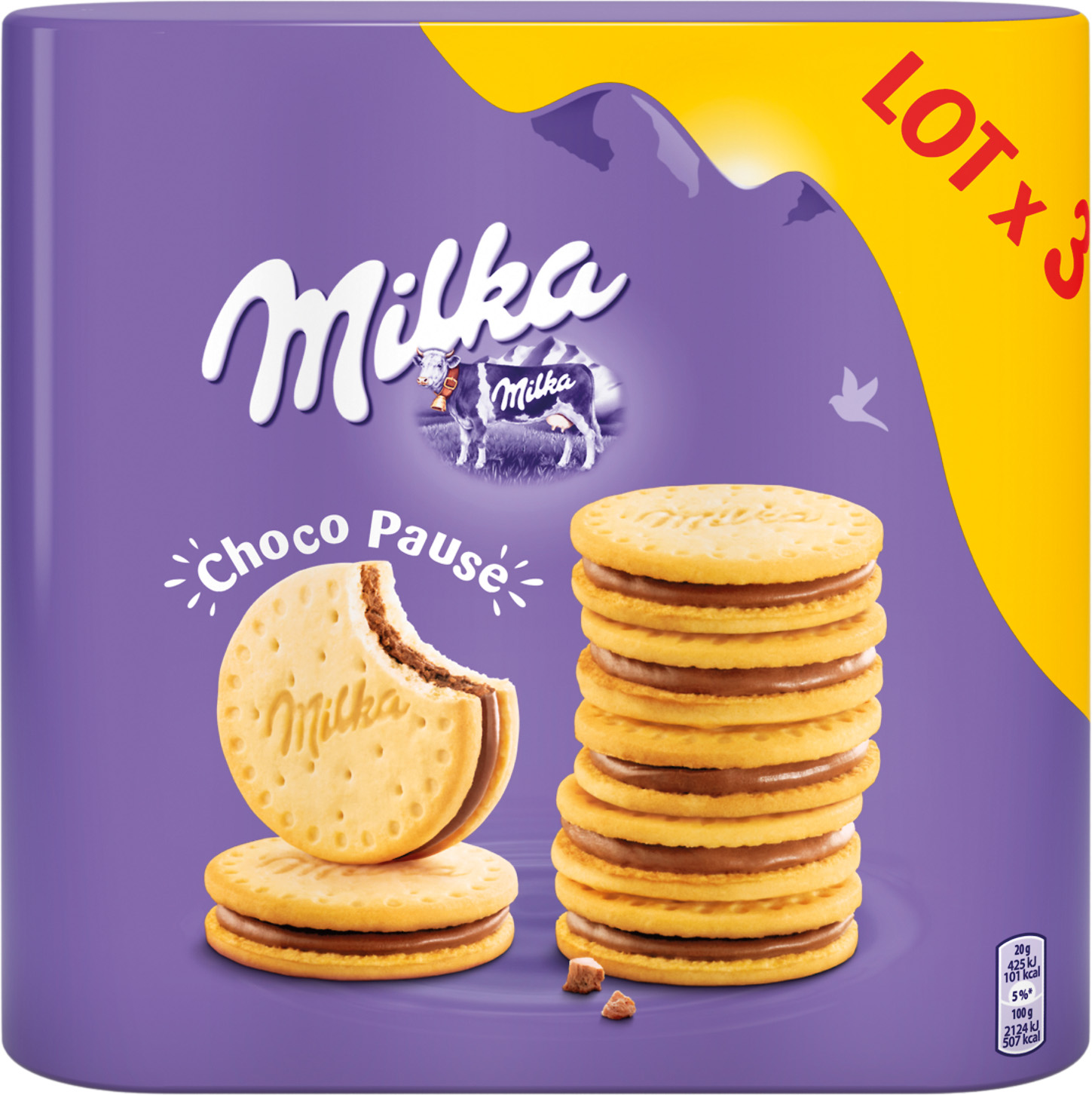 BISCUITS FOURRES MILKA
