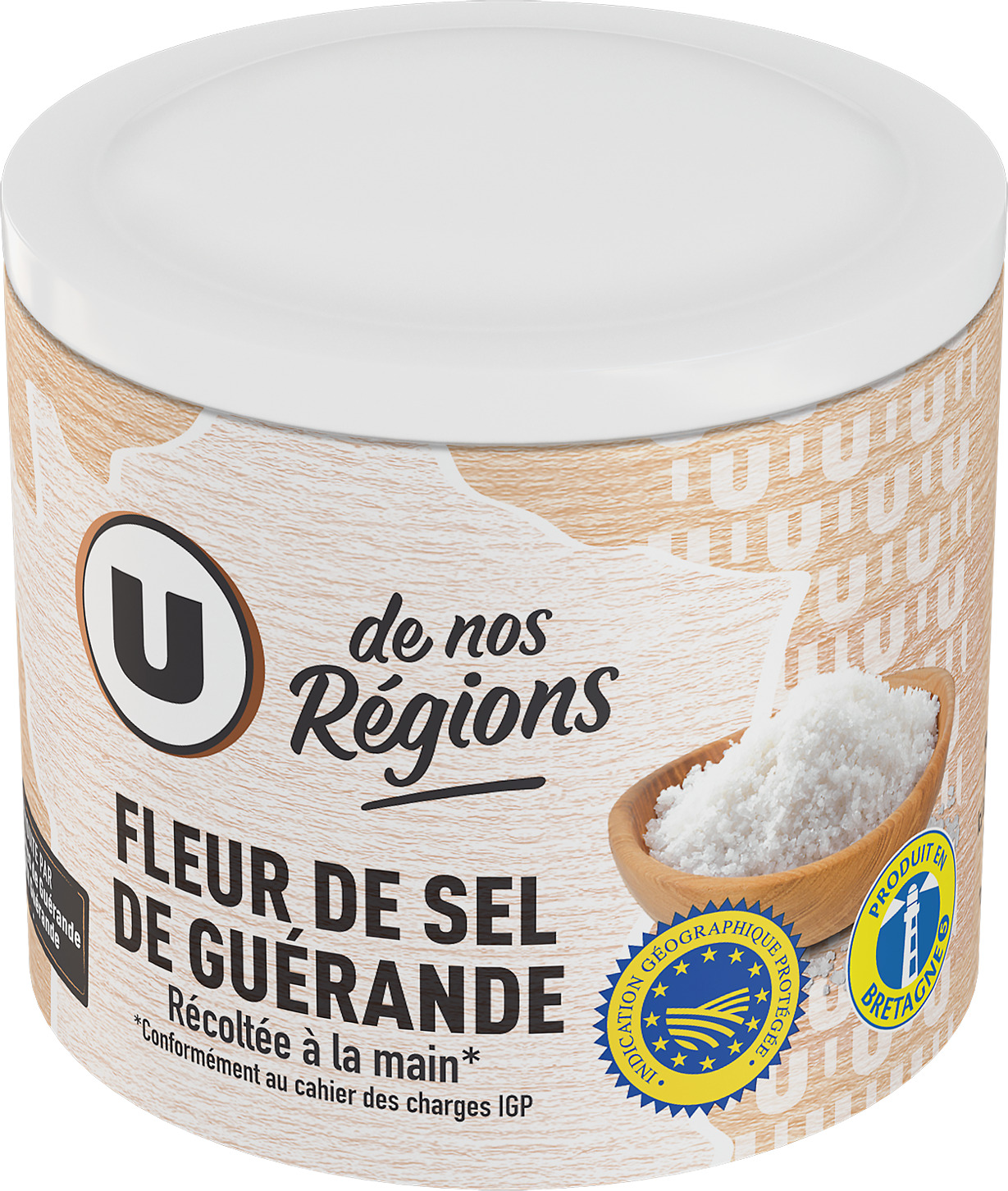 FLEUR DE SEL DE GUERANDE U DE NOS REGIONS