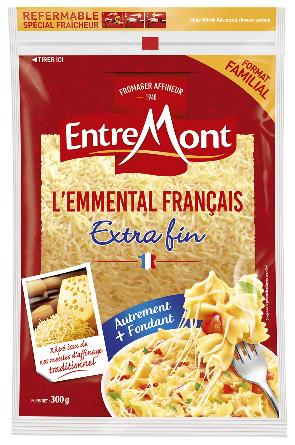 EMMENTAL RAPE AU LAIT THERMISE ENTREMONT
