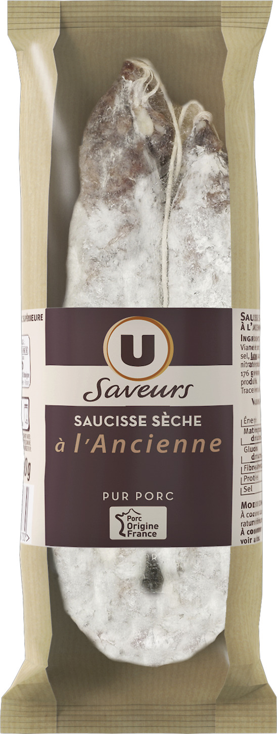 SAUCISSE SECHE A L'ANCIENNE U
