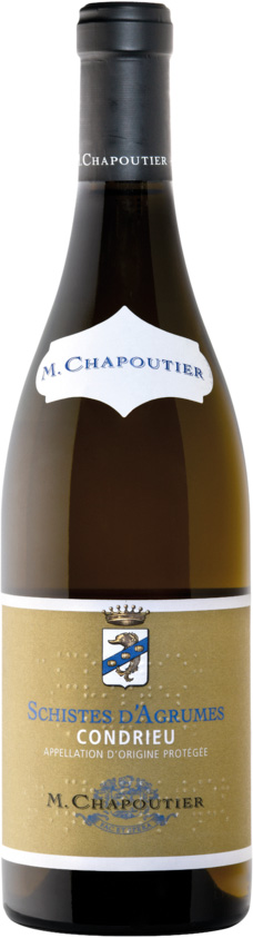 CONDRIEU AOP BLANC M. CHAPOUTIER CUVÉE SCHISTES D'AGRUMES 2020