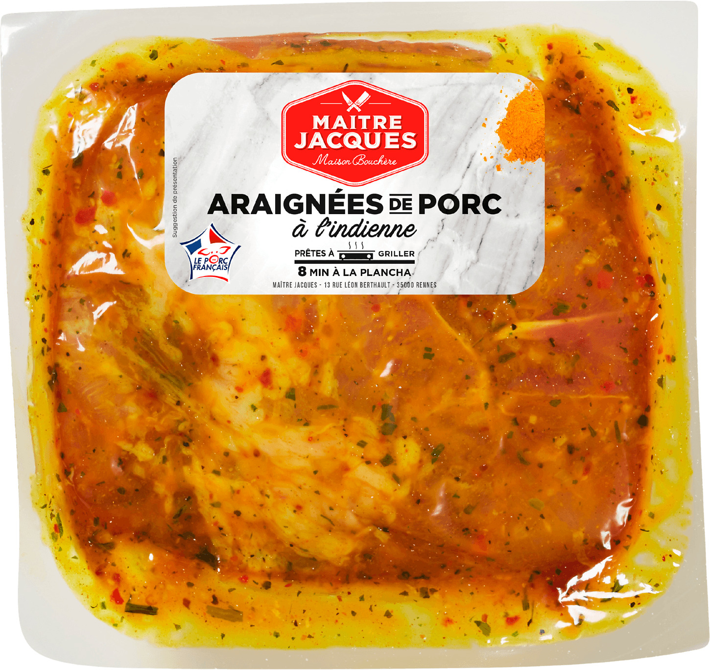 ARAIGNEE DE PORC MAITRE JACQUES