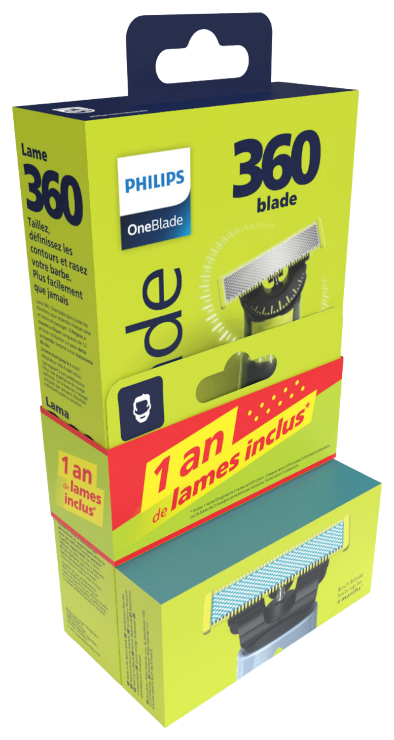 RASOIR ONEBLADE 360 PHILIPS