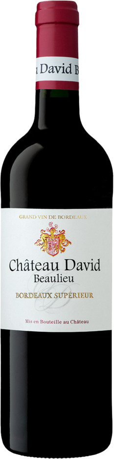 BORDEAUX SUPERIEUR AOP ROUGE CHATEAU DAVID BEAULIEU