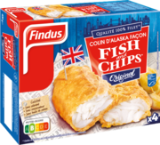 FISH AND CHIPS SURGELES FINDUS