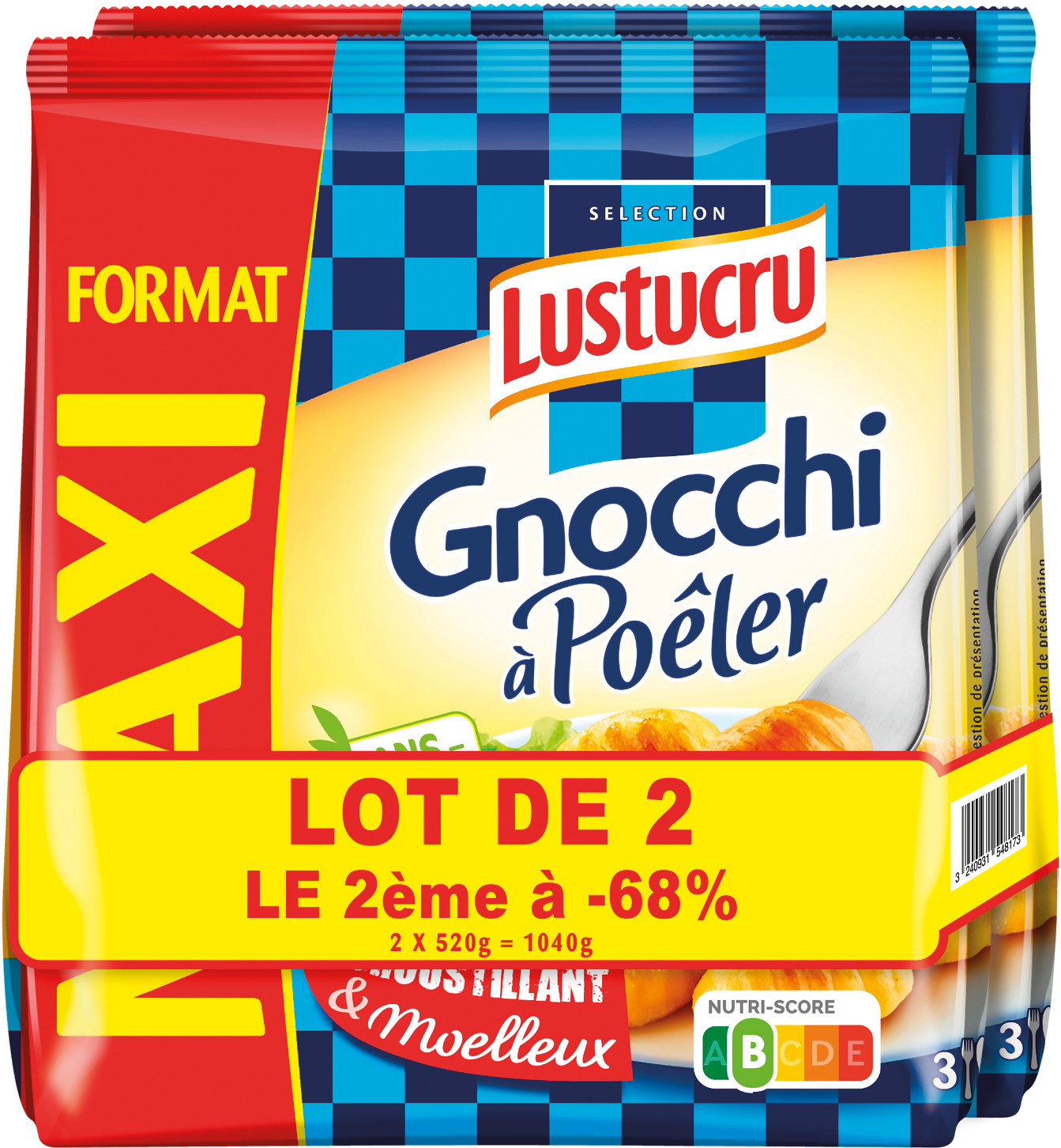 GNOCCHI A POELER LUSTUCRU