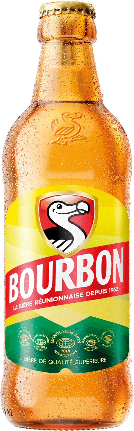 BIERE BLONDE DE LA REUNION BOURBON 5°