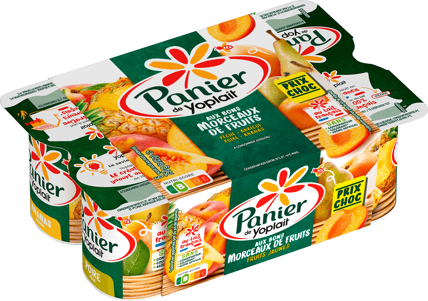 YAOURT AUX FRUITS PANIER DE YOPLAIT