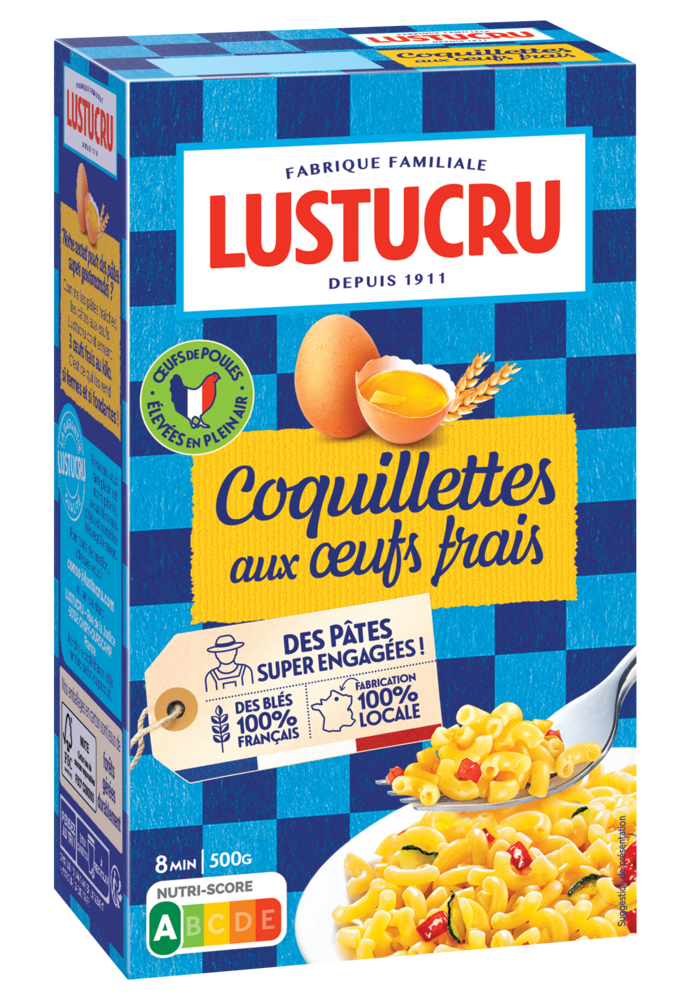 PATES AUX OEUFS LUSTUCRU