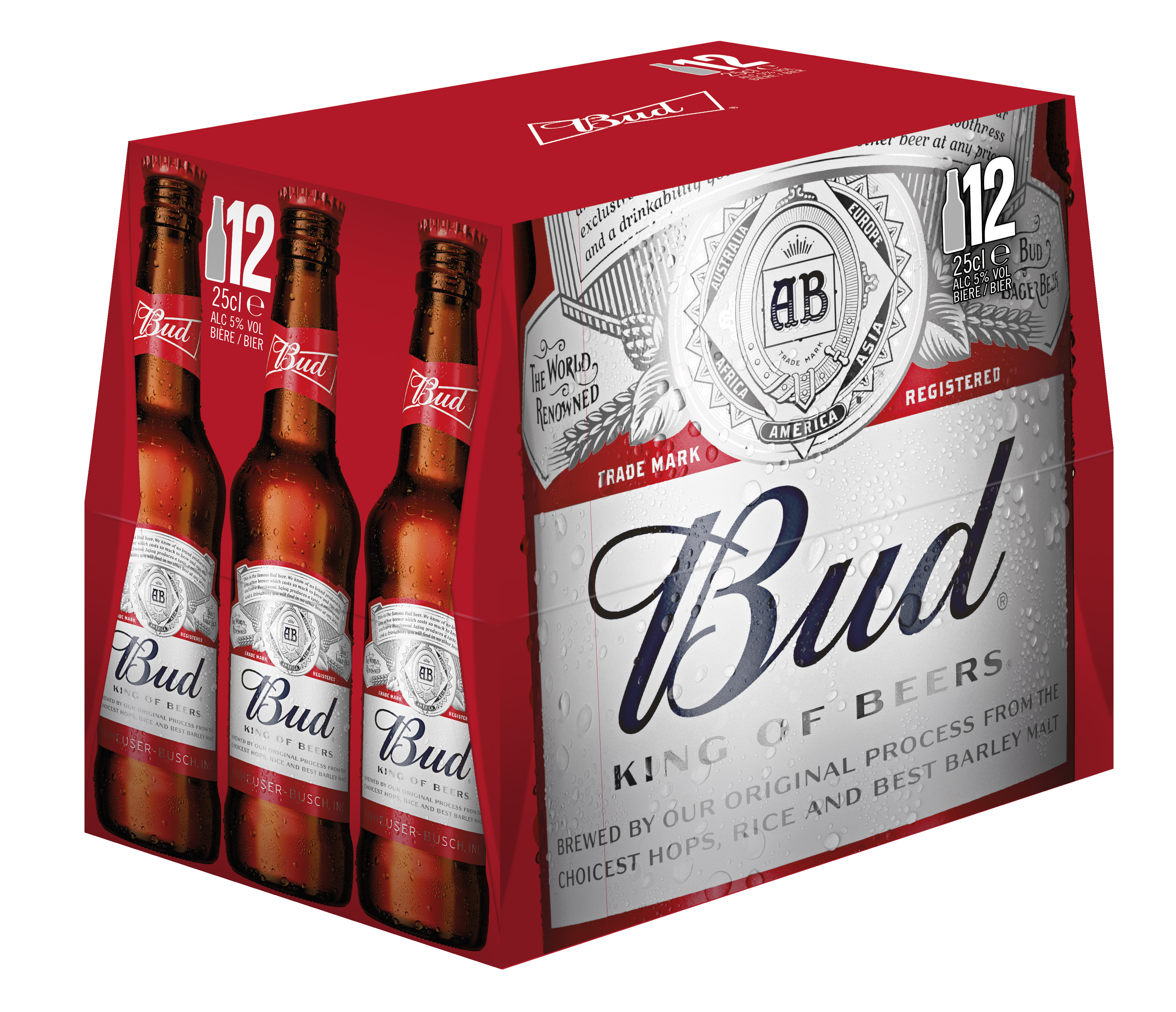 BIERE BLONDE BUD 5°