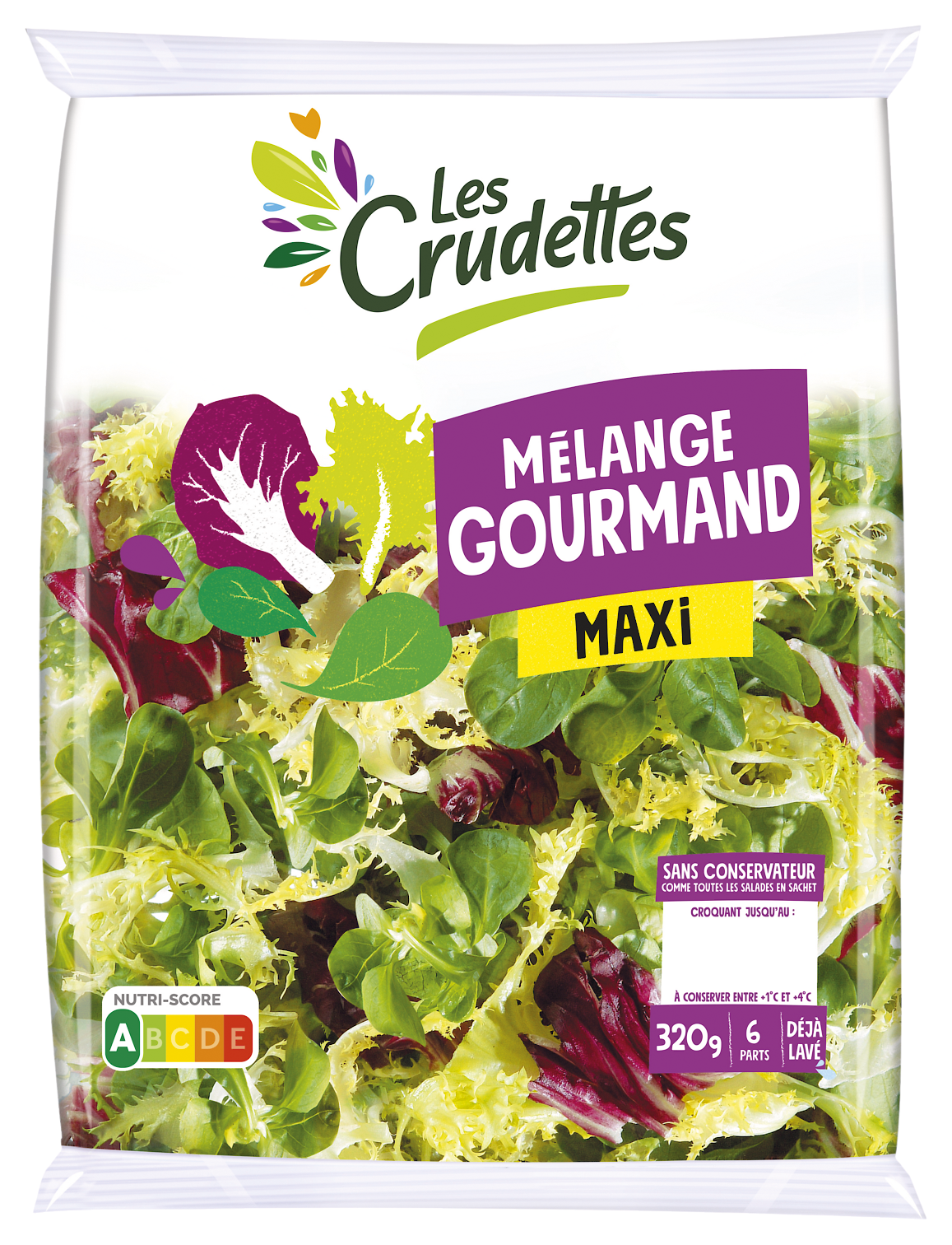  MELANGE GOURMAND LES CRUDETTES 