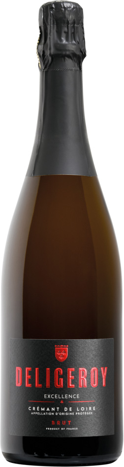 CRÉMANT DE LOIRE AOP BRUT DELIGEROY CUVÉE EXCELLENCE