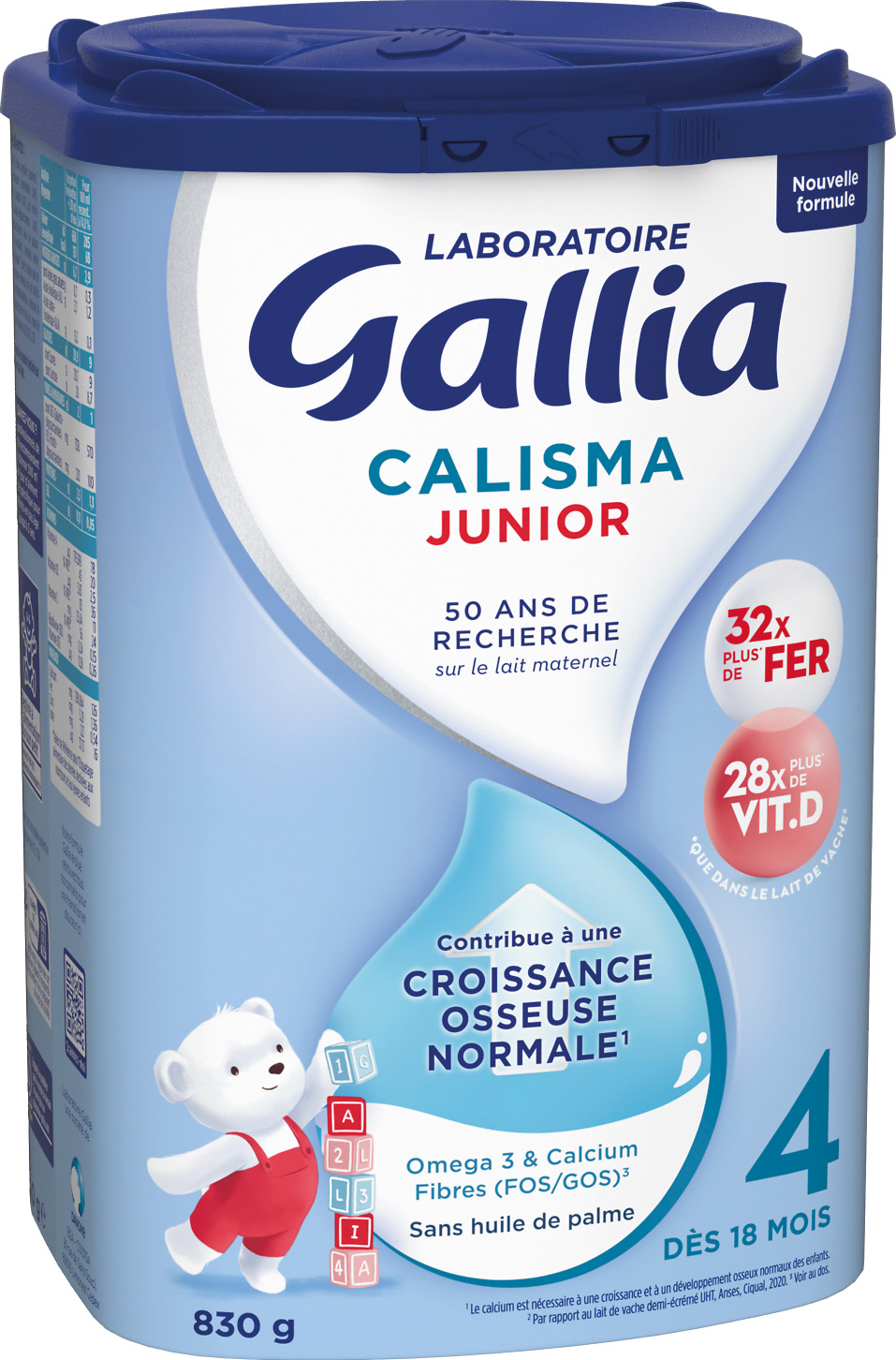 CALISMA JUNIOR 4 DES 18 MOIS GALLIA