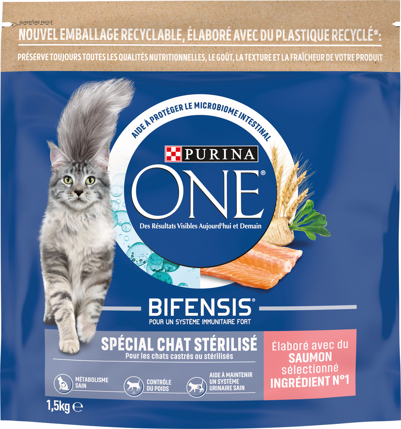 CROQUETTES POUR CHAT STERILISE ONE