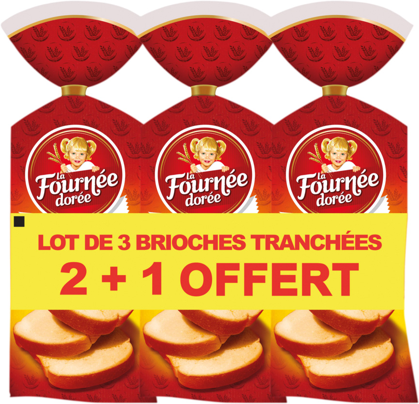 BRIOCHE TRANCHEE LA FOURNEE DOREE