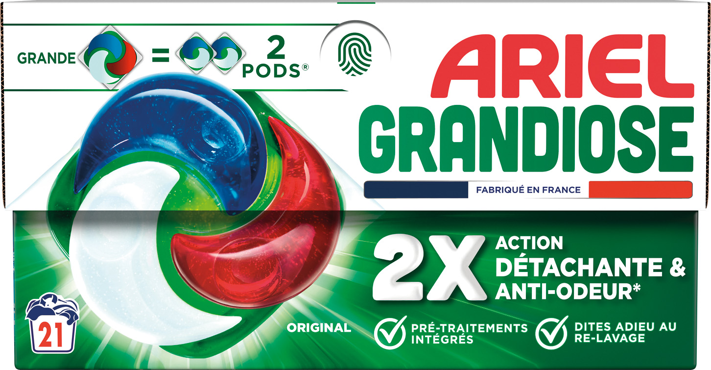 LESSIVE ARIEL PODS GRANDIOSE