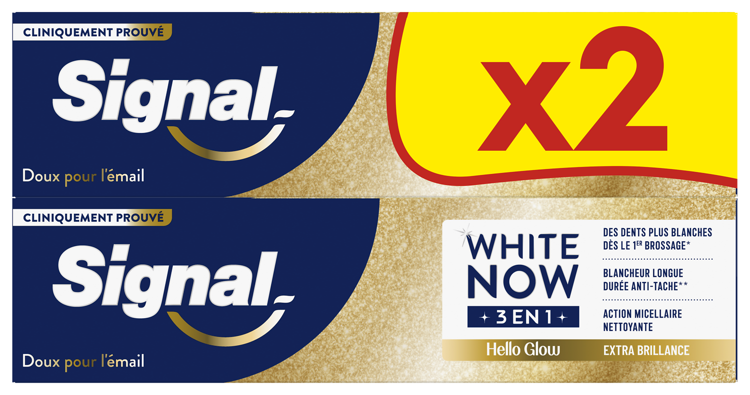 DENTIFRICE SIGNAL WHITE NOW 3en1