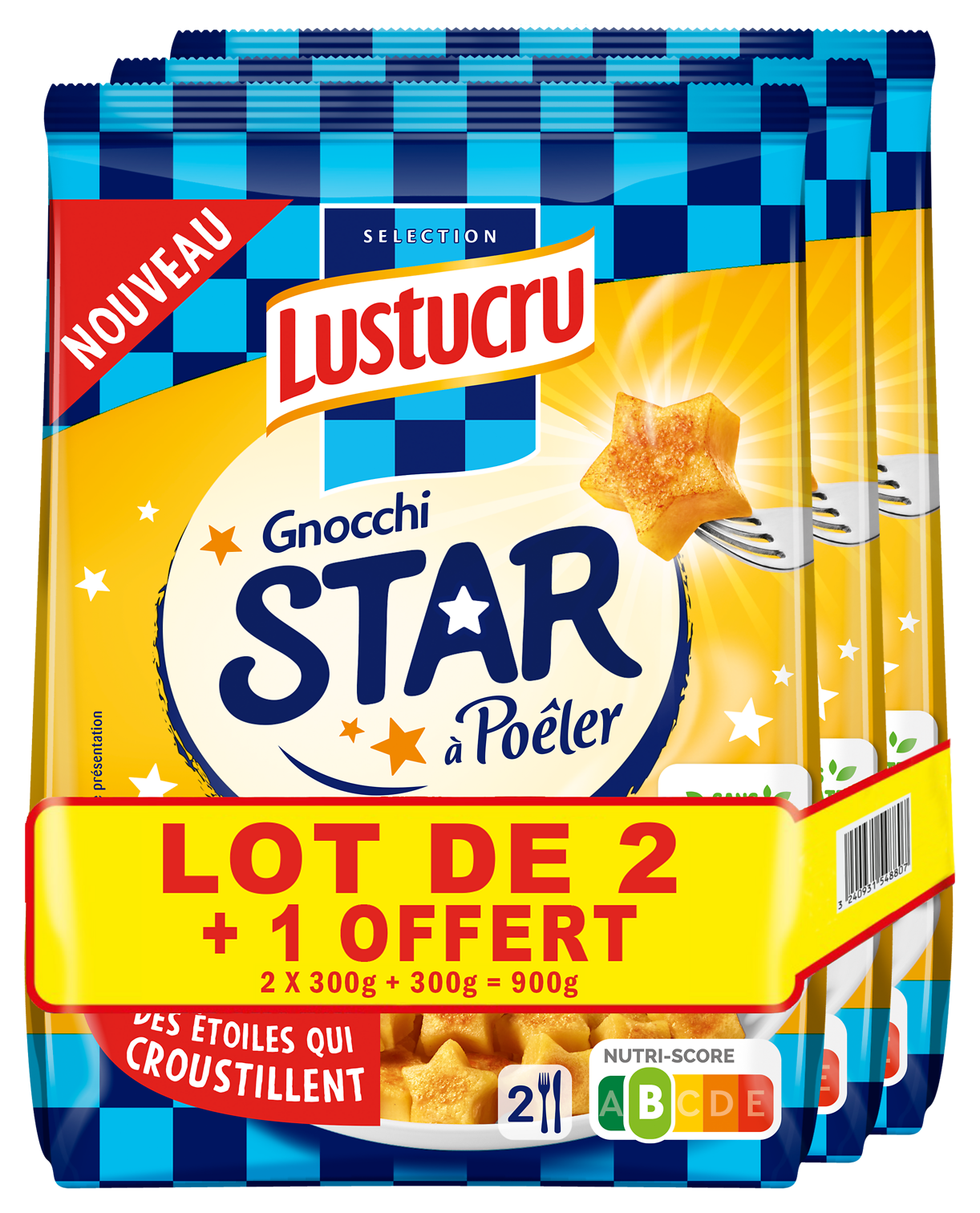 GNOCCHI A POELER LUSTUCRU