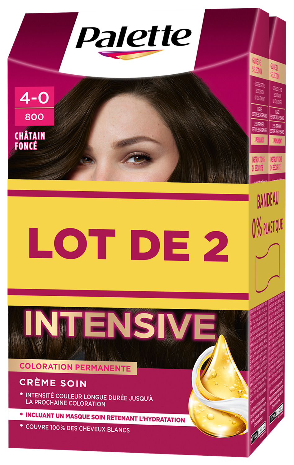 COLORATION PERMANENTE PALETTE