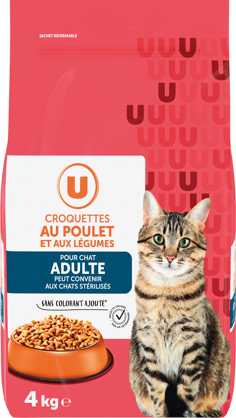 CROQUETTES AU POULET POUR CHAT U