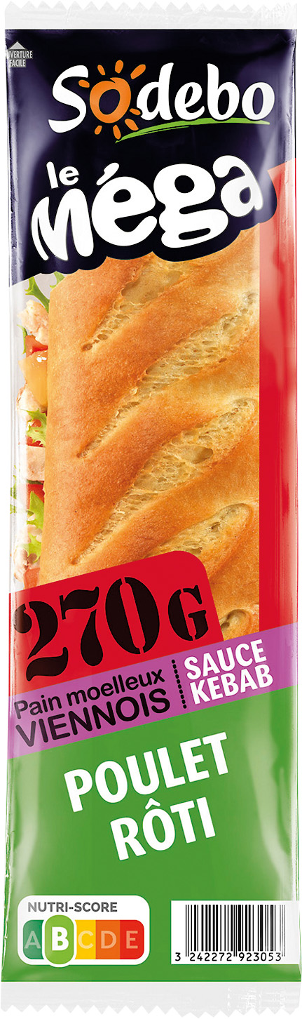 BAGUETTE VIENNOIS LE MEGA SODEBO