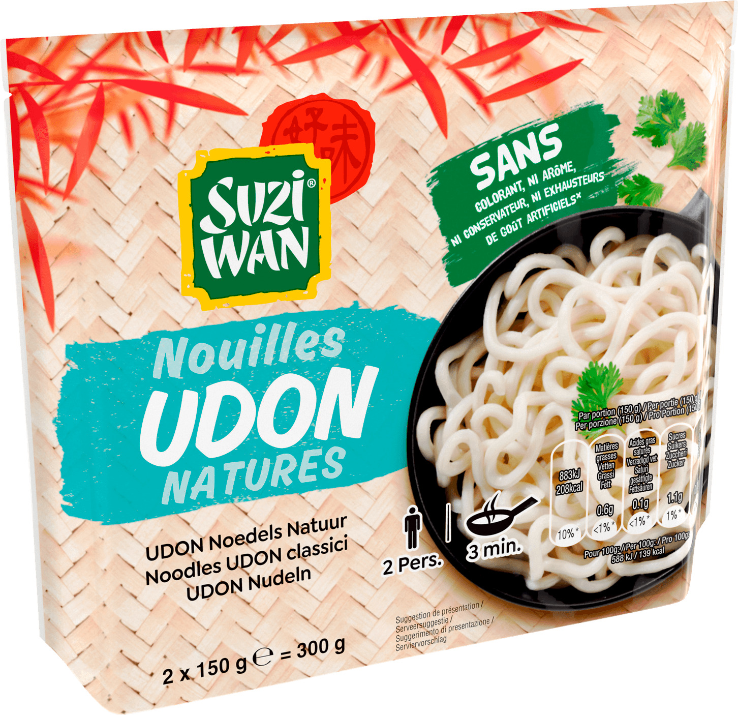 NOUILLES PRECUITES SUZI WAN