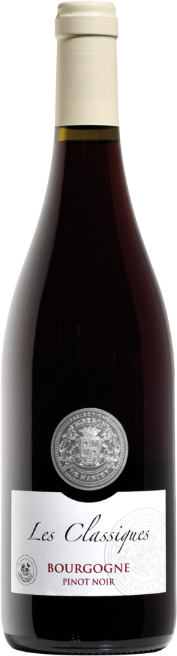 BOURGOGNE PINOT NOIR AOP ROUGE LES VIGNERONS DE MANCEY LES CLASSIQUES 2023