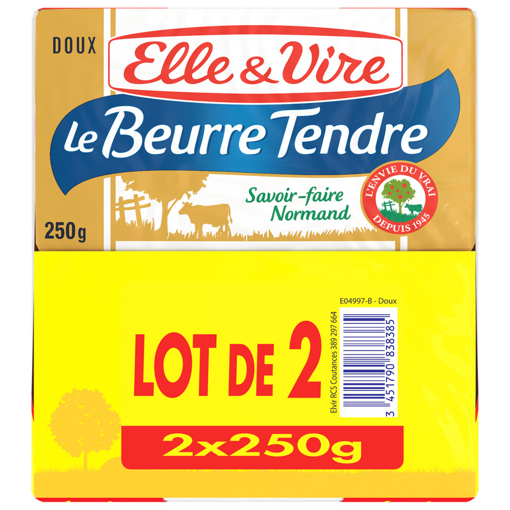 BEURRE TENDRE ELLE&VIRE