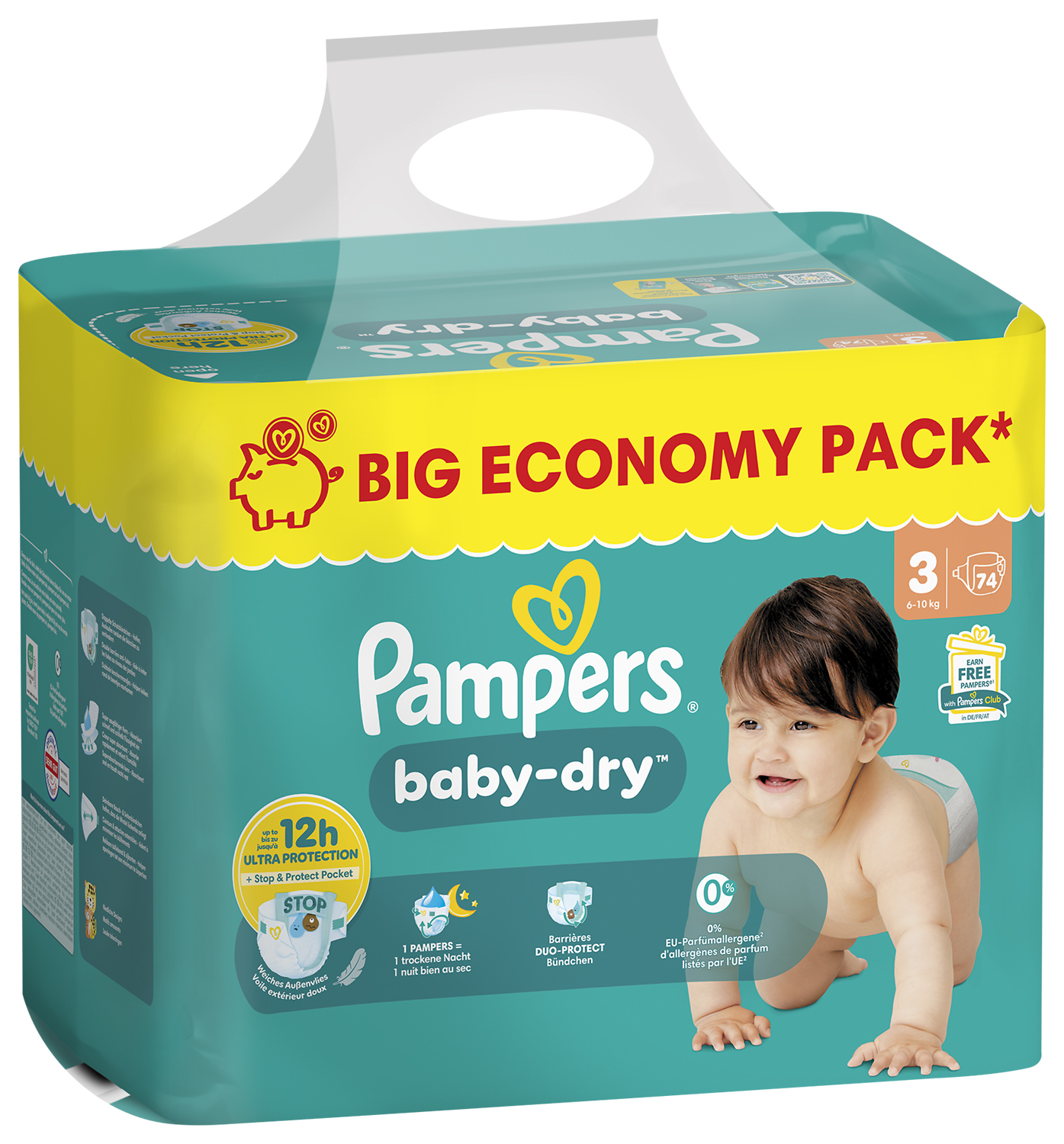 CHANGES PAMPERS BABY DRY BIG PACK