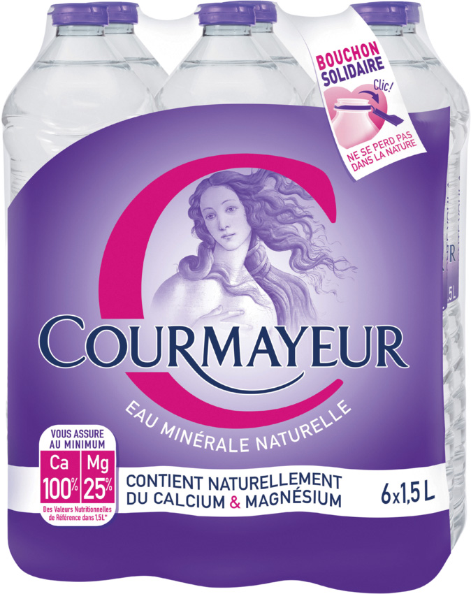 EAU MINERALE NATURELLE COURMAYEUR