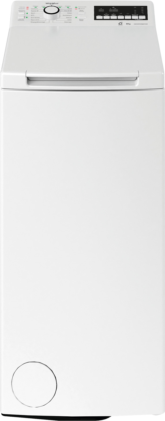 LAVE-LINGE TOP WHIRLPOOL 6 KG