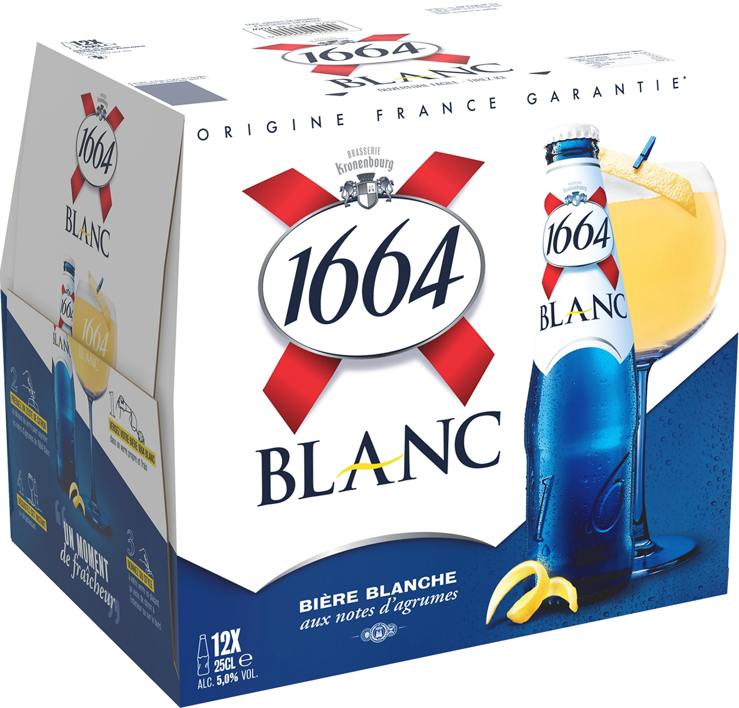 BIERE BLANCHE 1664 5°