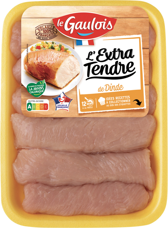 ESCALOPE DE DINDE EXTRA TENDRE LE GAULOIS