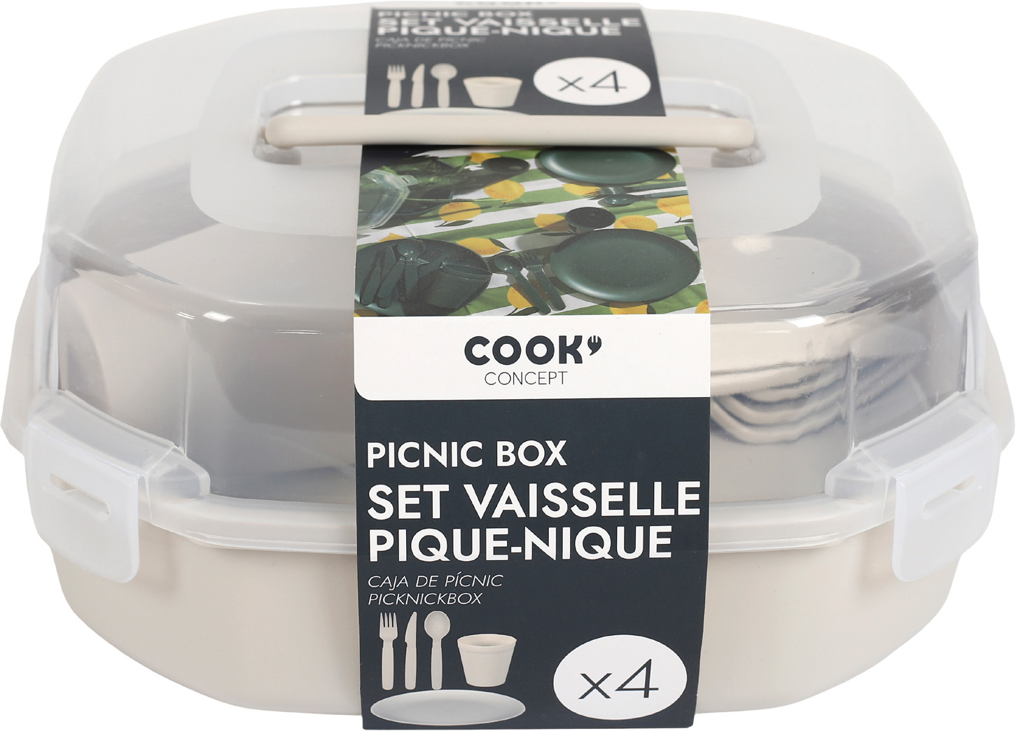 SET VAISSELLE PIQUE-NIQUE