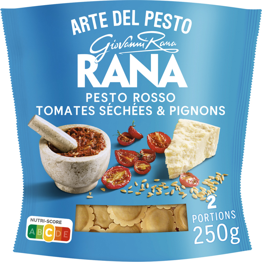 PATES FRAICHES GIRASOLI PESTO RANA