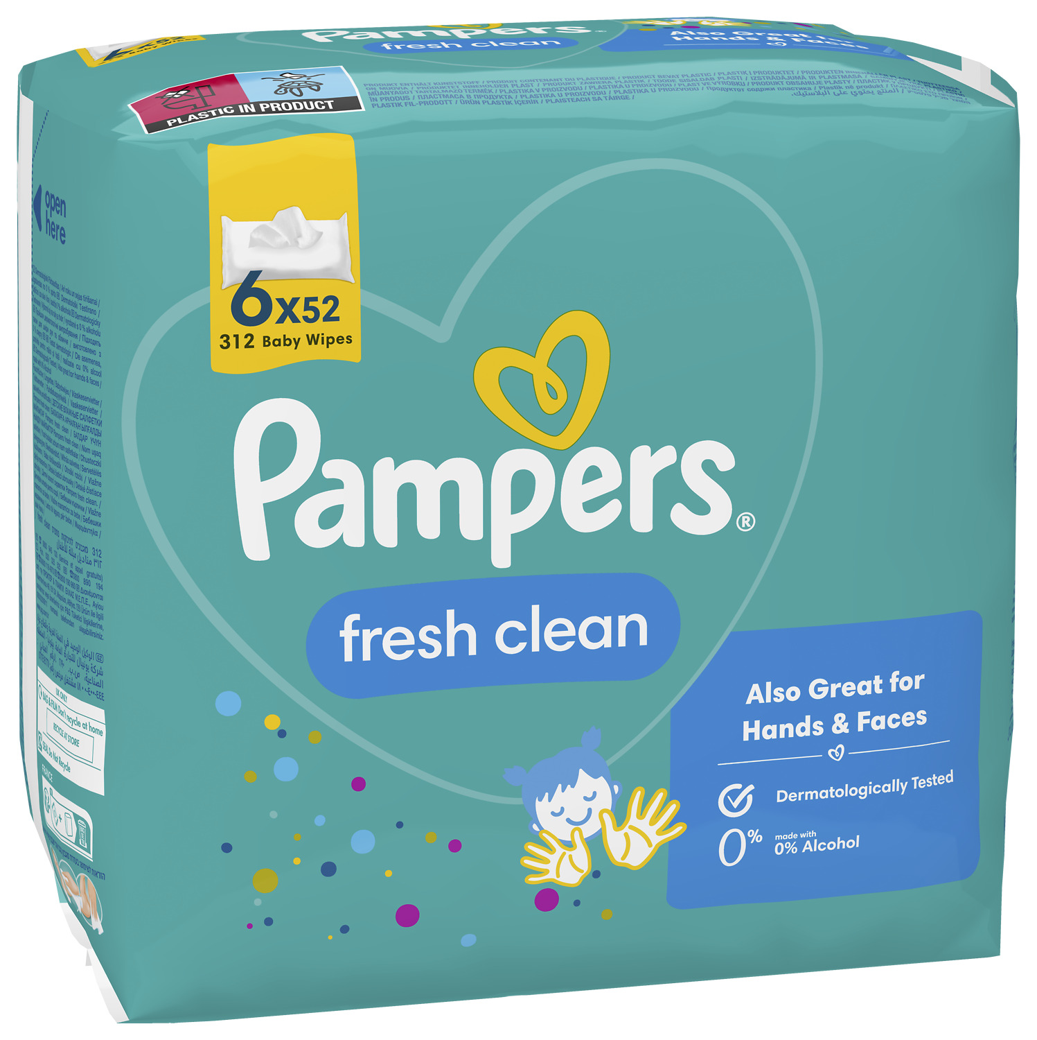 LINGETTES PAMPERS