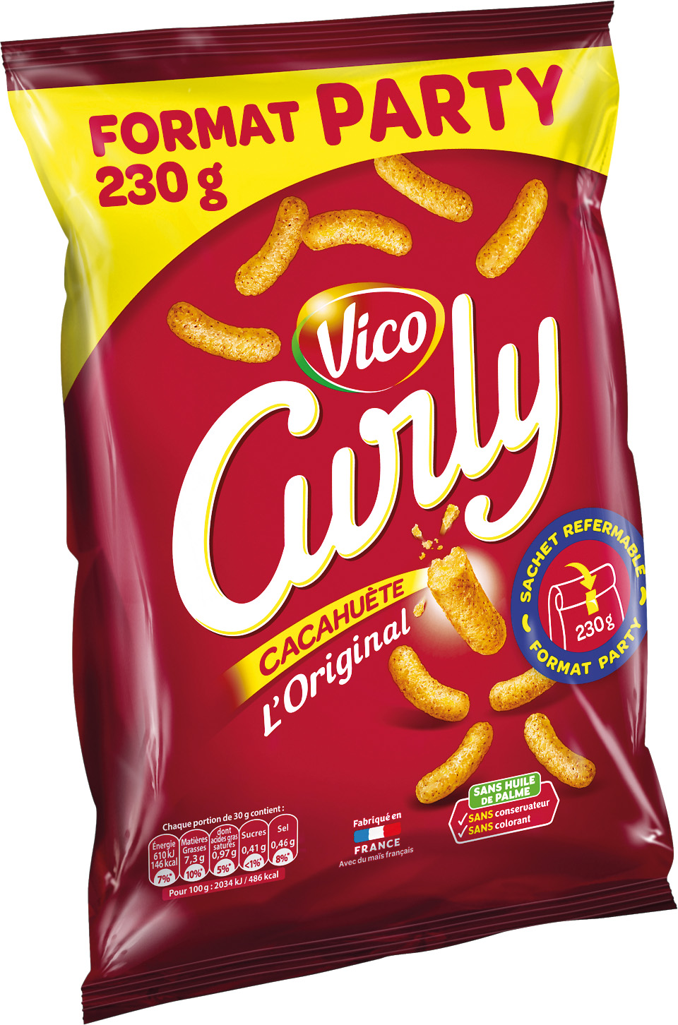CURLY CACAHUETE VICO