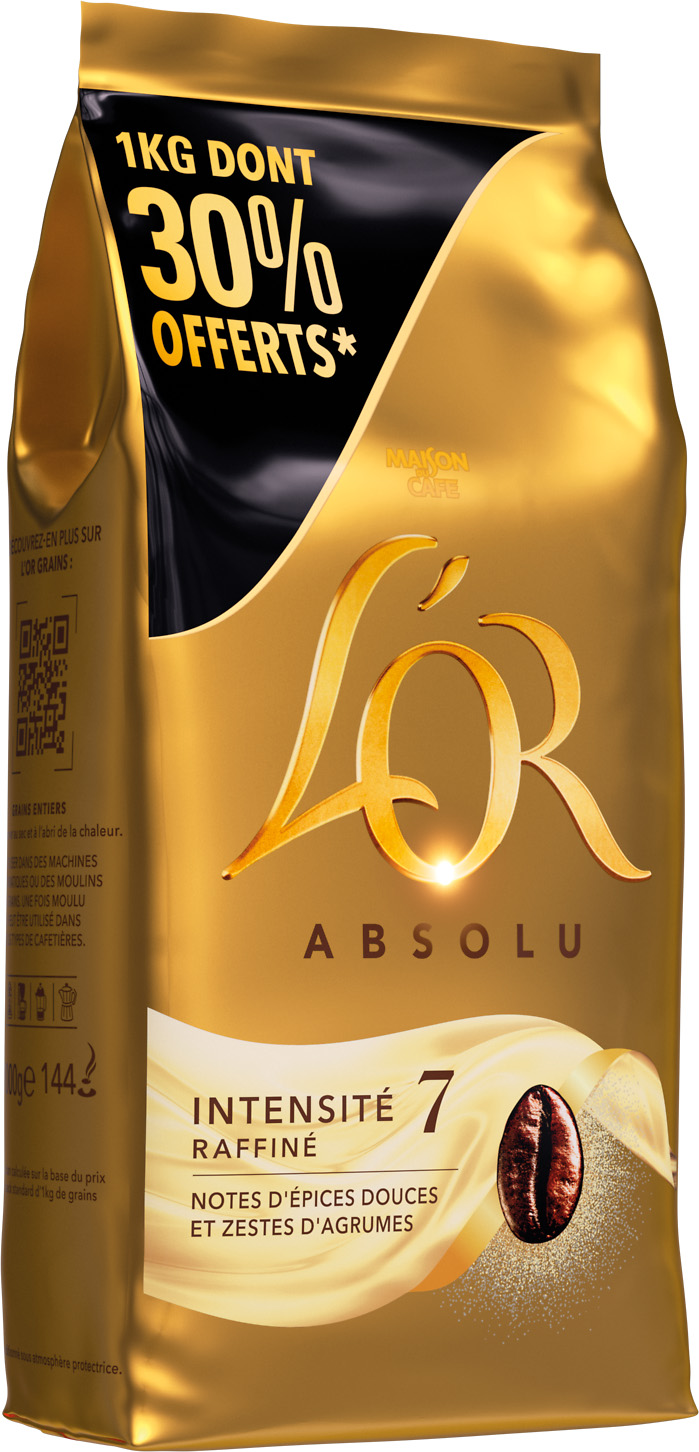 CAFE L'OR ABSOLU GRAINS MAISON DU CAFE
