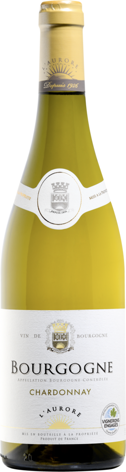 BOURGOGNE CHARDONNAY AOP BLANC L'AURORE 2023