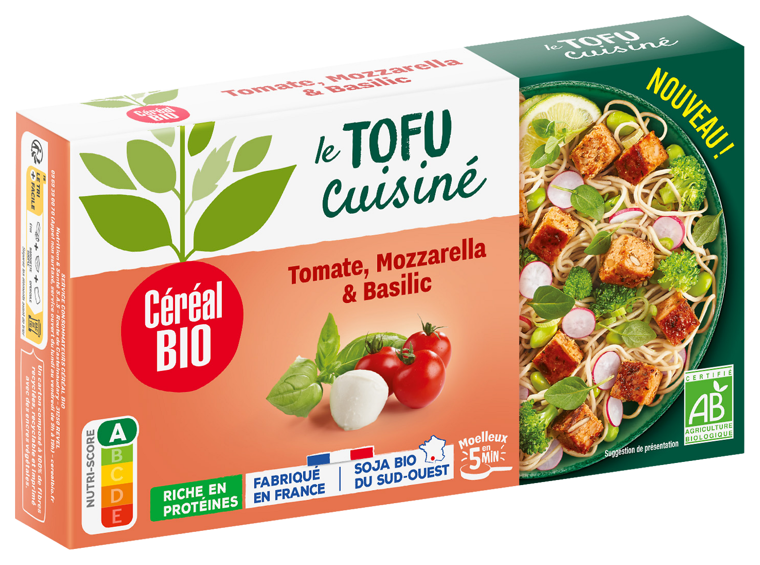 TOFU CUISINE CEREAL BIO