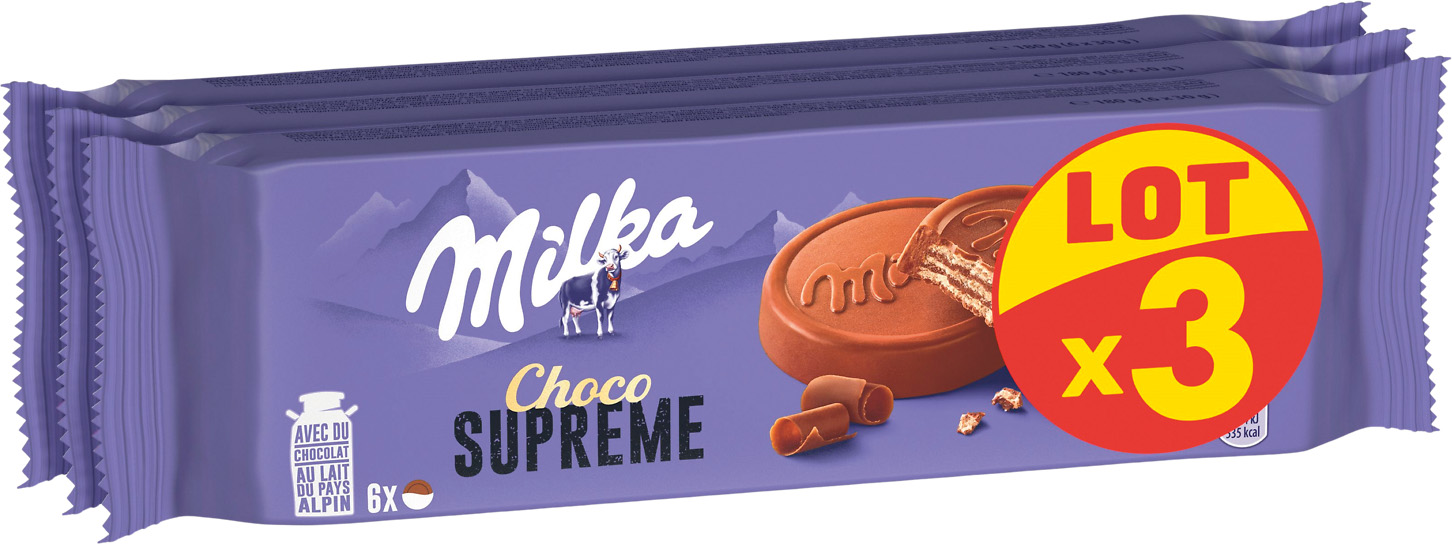 BISCUITS CHOCO SUPREME MILKA
