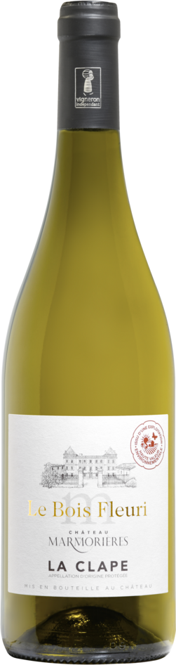 LA CLAPE AOP BLANC CHÂTEAU DE MARMORIÈRES LE BOIS FLEURI 2024