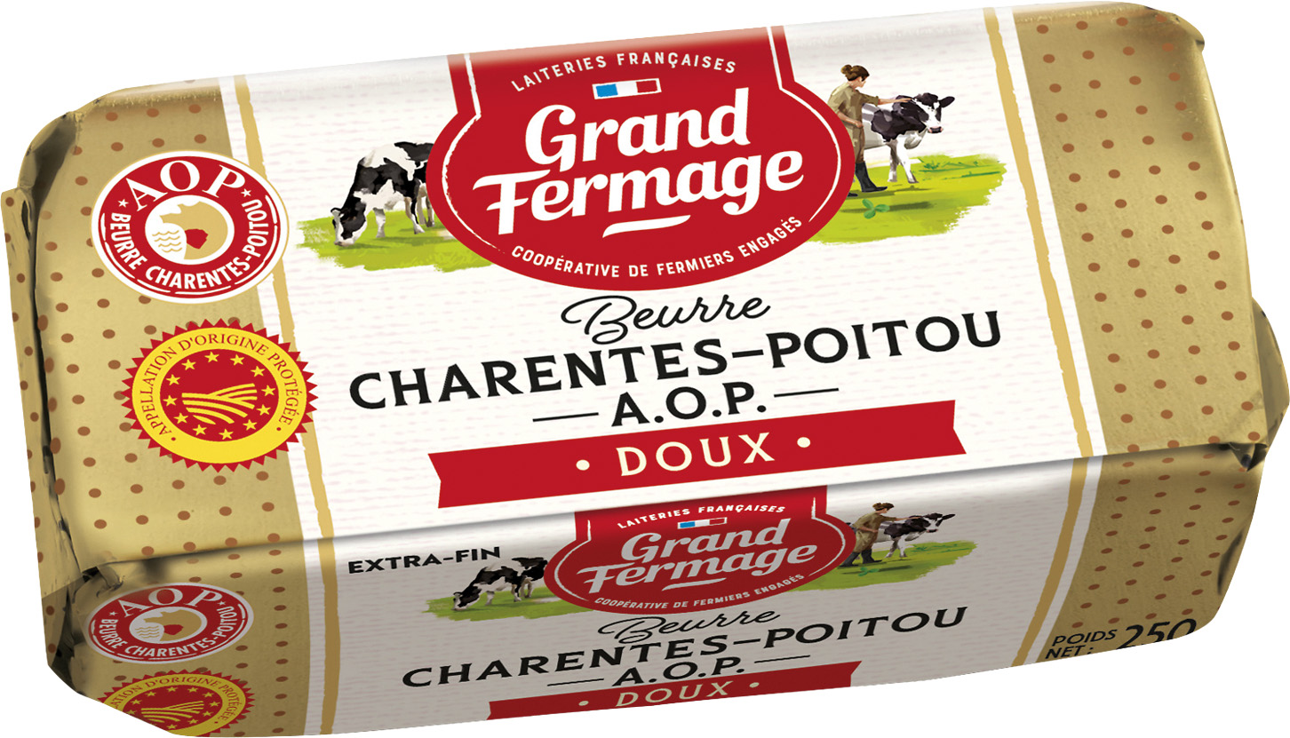 BEURRE EXTRA FIN AOP MOULE DE CHARENTE GRAND FERMAGE