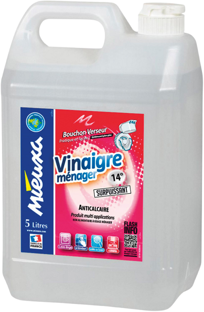 VINAIGRE MENAGER SURPUISSANT 5L MIEUXA