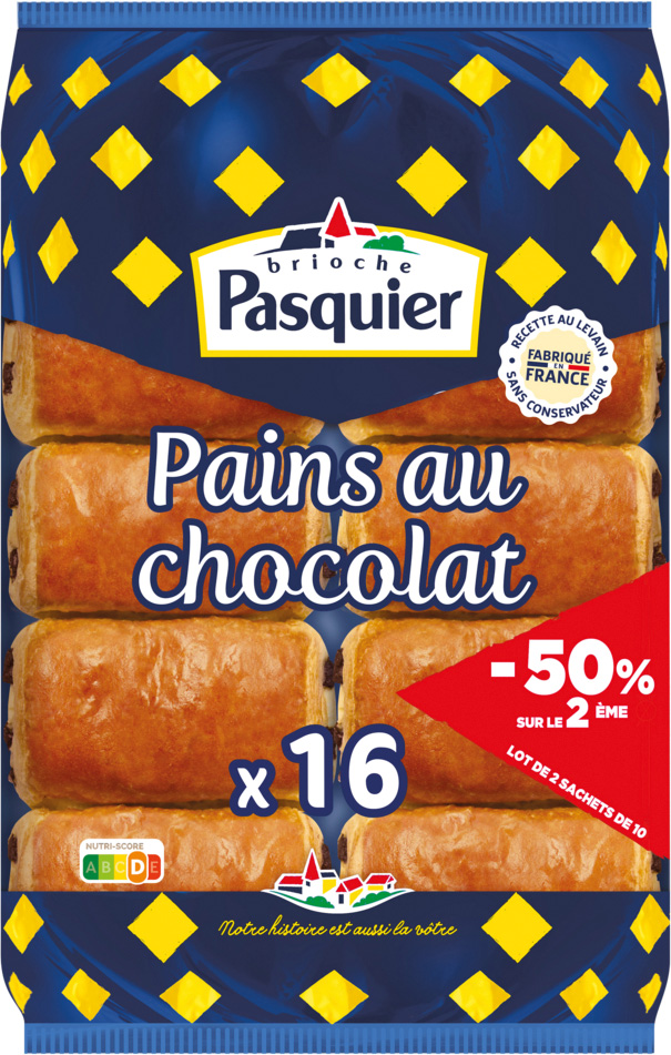 PAINS AU CHOCOLAT PASQUIER