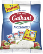 MOZZARELLA AU LAIT PASTEURISE GALBANI