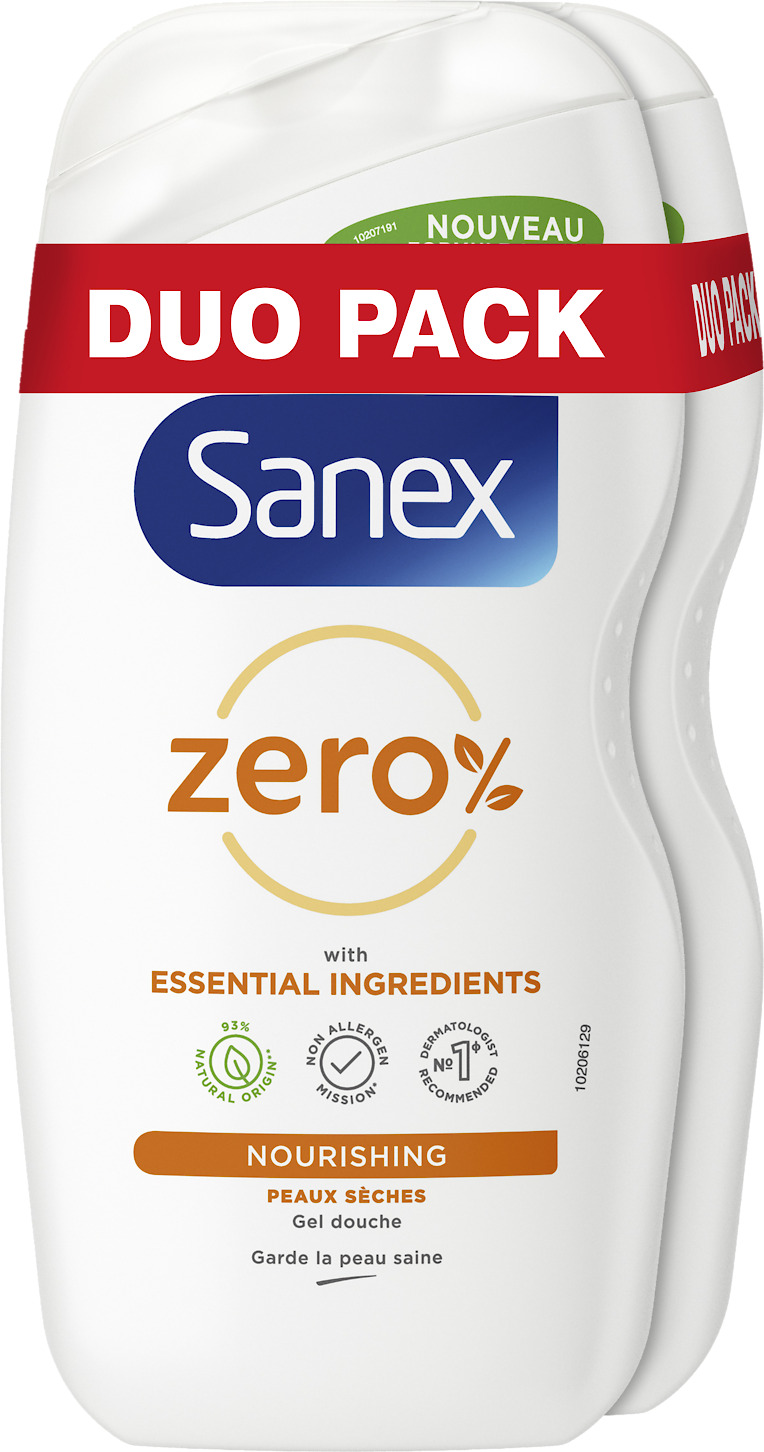 GEL DOUCHE SANEX ZERO
